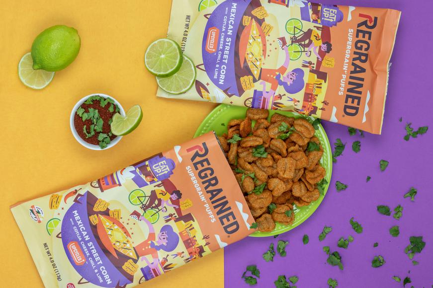 ReGrained Puffs Are the Upcycled Snack You Didn't Know You Wanted